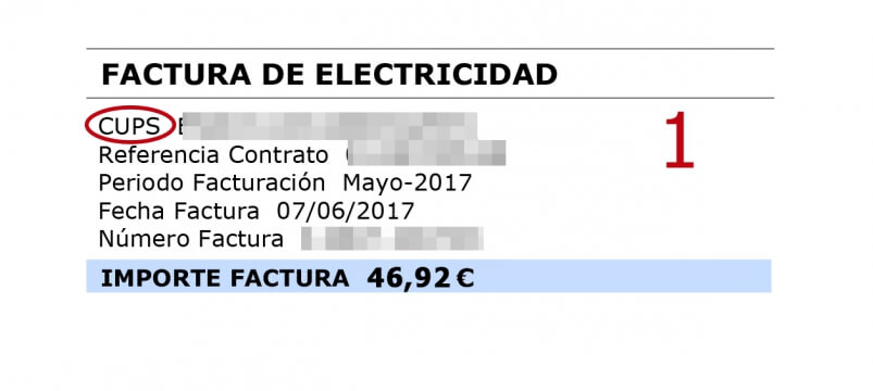 Cómo es la factura de la luz de Factorenergia